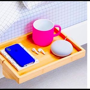 NWT never used BedShelfie - Natural color still in box